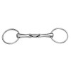 Korsteel Stainless Steel Oval Link Loose Ring Snaffle Bit, 6"