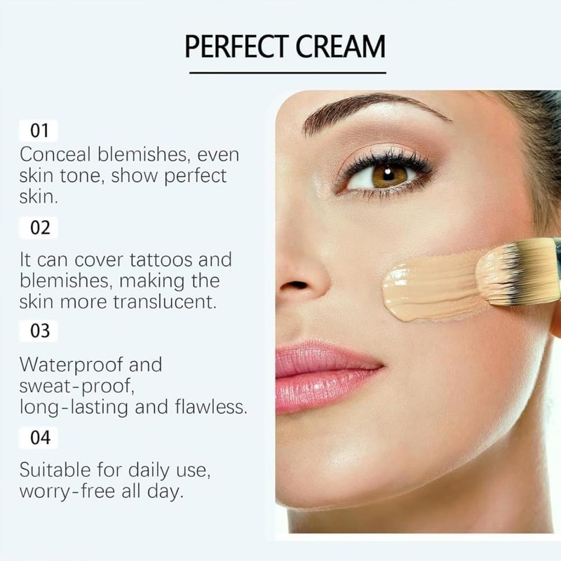 2pcs All Over Complexion Perfector, 80g Perfect CC Cream Skin