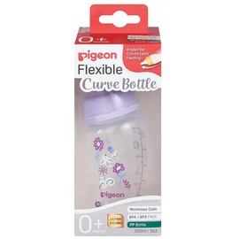 Pigeon Flexible Curve Bottle PP Garden 150mL