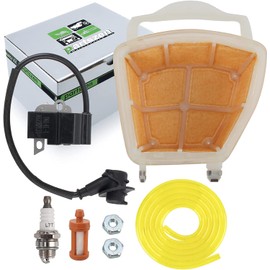 partszen 11401404401 Air Filter for Stihl MS311 MS362 MS391 Chainsaw Parts with Tune Up Kit Ignition Coil Spark Plug Fuel Filter