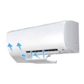 [Single Item] Made in Japan Air Wing, Air Wing i-Kit, Office, Company, Store, Cooler, Household, Commercial Use, Windshield, Wind Protection, Air Conditioning, Anemo, Blowout, Feather Flap, Wind