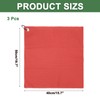 PATIKIL 20"x16" Microfiber Golf Towel, 3 Pack Tri-Fold Golf Towels
