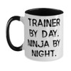 Trainer Gifts For Colleagues, Trainer by Day. Ninja by Night,