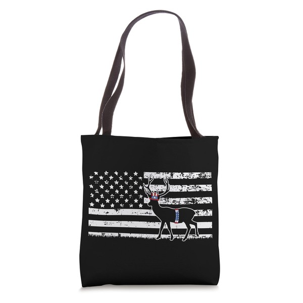 Deer Hunting 4th Of July Cool American Flag Patriotic Hunter
