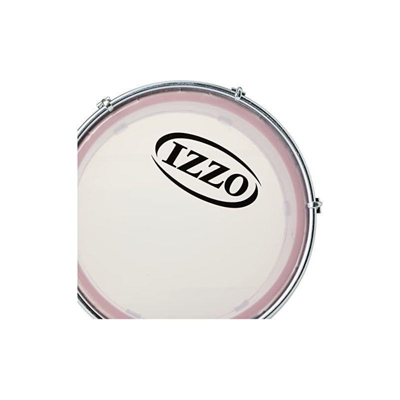 Izzo 6555 6-Inch ABS Tamborim - Red