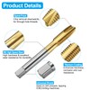 sourcing map Tap and Drill Bit Set, 1pcs M12 x