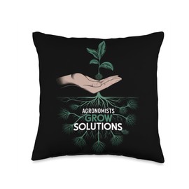 Agronomists Grow Solutions Agronomy Throw Pillow