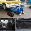 Tool Organizer Bag Foldable Roll Up Heavy Duty with 2