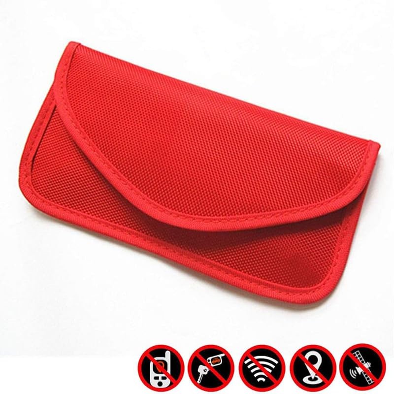 Car Key Signal Blocker Case for Faraday Cage Fob Pouch