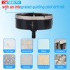 4" Diamond Hole-Saw Bits with Pilot Drill Bit 4 in