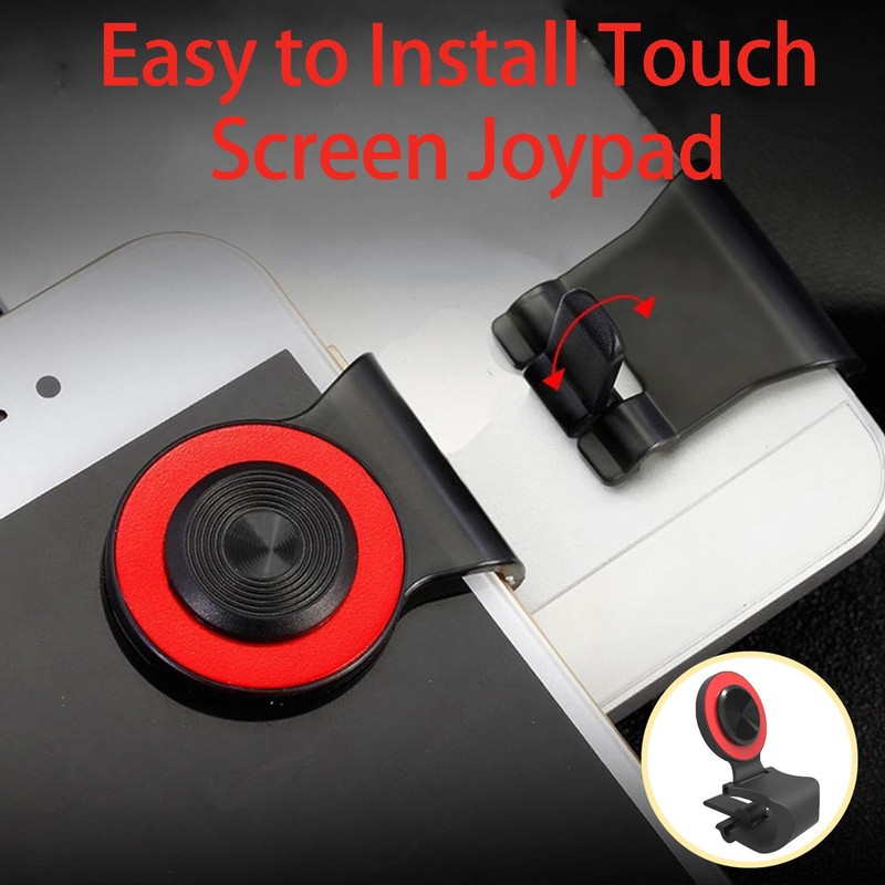 Amaezorx 1 pcs Red mobile joystick game controller with L1R1