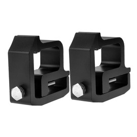 Mobestech Secure Truck Cap Mounting Clamps Easy Fit for Ladder Racks Camper Shells Heavy Duty