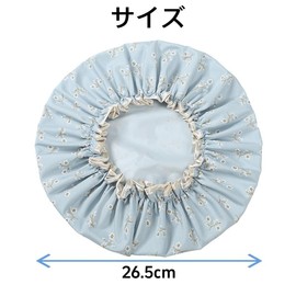 Shower Cap, Hair Cap, 2 Layers, Waterproof, Repeatable, Lightweight, Cute, Hair Beauty, Cosmetic Hat, SPA, Adults, Set of 3