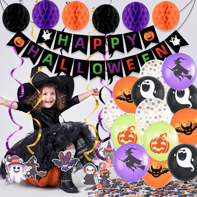 Juego de pancarta de Halloween