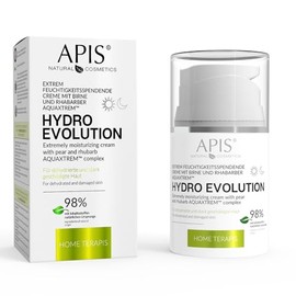 APIS Extreme Moisturising Cream 50 ml - Pear Extract, Aquaxtrem from Rhubarb, Hyaluronic Acid and Aloe Vera - Care and Regeneration of Dry Skin
