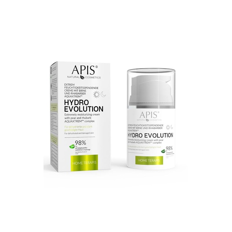 APIS Extreme Moisturising Cream 50 ml - Pear Extract, Aquaxtrem