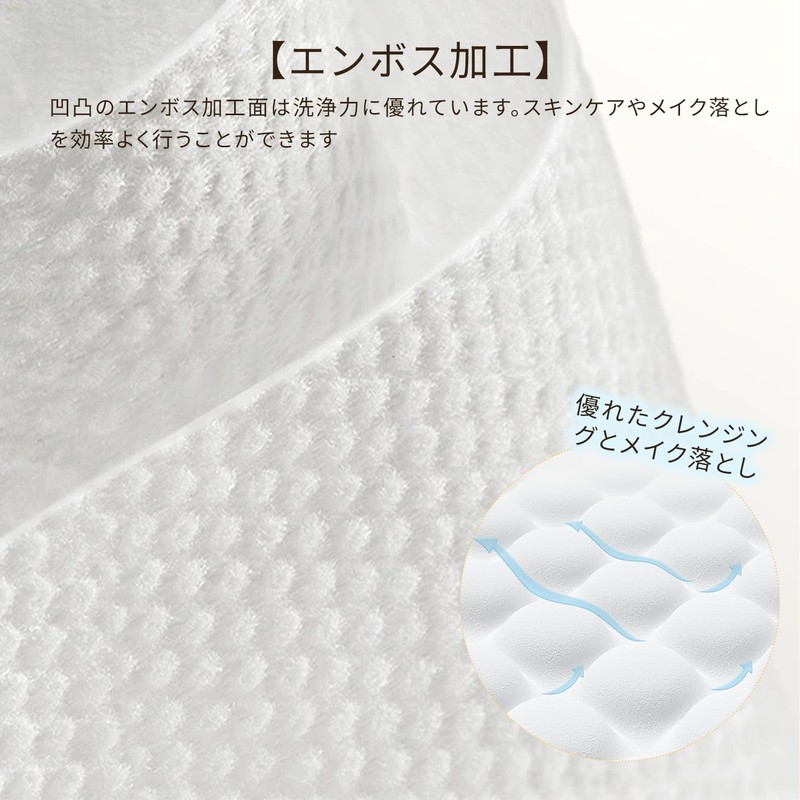 Wiping Pads, 100 Sheets/200 Pieces, Diameter 2.4 inches (6 cm),
