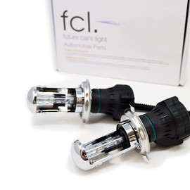 fcl.(エフシーエル) 35W 55W H4 Hi/Lo HIDバルブ 6000K ホワイト