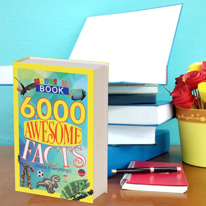 Facts Book Safe with Combination Lock Secrect Hidden Safe,Diversion Book