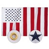 SYII Civil Peace Flag 3x5 Ft Outdoor, Embroidered Stars US