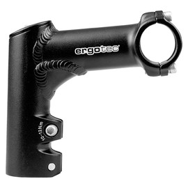 ergotec Ahead-Vorbauten Comfi 31.8 / Aluminium AL6061-T6, 15°, schwarz-sand, 80mm, 34510001