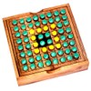 Othello Obversi Box Large Knobelholz Obversi Strategy Game, Turn Stone,