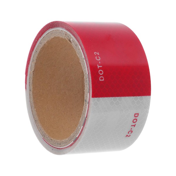 RATCHROLL Reflective Tape 11.81ft x 1.97" Argyle Warning Safety Adhesive