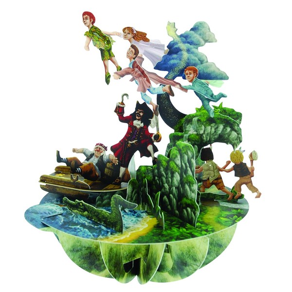 Santoro Pirouettes Peter Pan 3D Pop Up Card