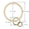 ETHOON Keychain Wristlet Bangle Soft Rubber Silicone Car Key Chain