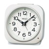 Seiko Clock KR519W Alarm Clock, Auto Lighting, Analog, Visible at