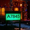 ZSYIQIXI Solar House Numbers For Outside，with Ground Stake - Solar