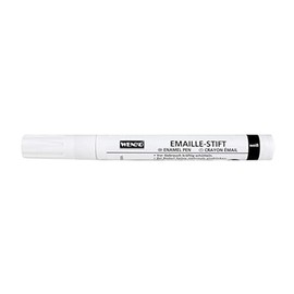 WENKO Enamel Fix Pen Ceramic Enamel Repair Remaille Paste Sanitary White Temperature Resistant 6 ml White