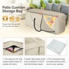 Porch Shield Outdoor Cushion Storage Bag 62 inch Waterproof Outside