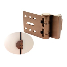 FlipLok High Security Door Lock - 10X Stronger Than a Deadbolt, Keypad Lock, Bronze, Keyless