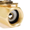 Gemplers Solid Brass Shut Off Valve