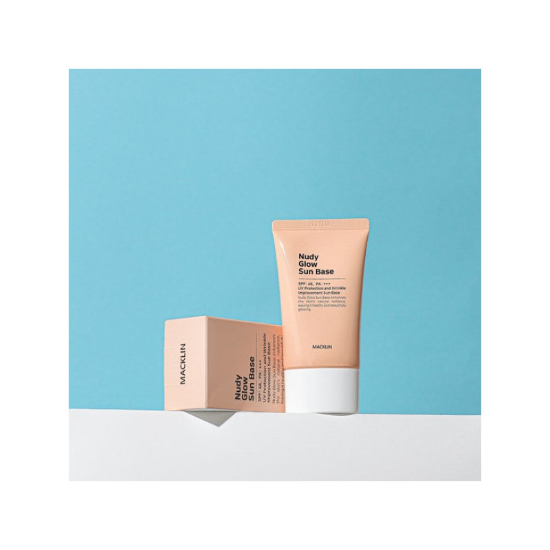 맥클린 누디 글로우 파데프리 선 베이스 SPF46 PA+++ 50ml 2개입