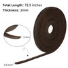 Ringsun 1/8 Inch Wide Flat Leather Strips for Crafts, Leather