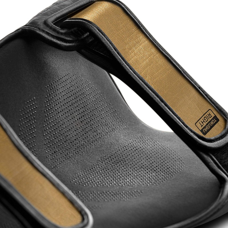Hayabusa T3 Striking Shinguards - Black/Gold, Medium