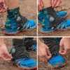 YAPJEB Gaiters Low for Hiking, Lightweight Waterproof Ankle Gaiters Rain