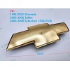 Auto Gold Brushed Front Grill Bowtie Emblem 1999-02 Silverado 2000-06
