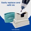 Xstamper Ink Stamp, Received. Red Ink (Impression Size: 13 x