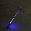 Battery Powered 7 Color Changing LED Umbrella Flashlight for Safely