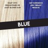 Color Lux Tinte semipermanente para el cabello Direct Vibes, azul,