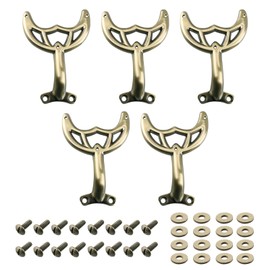 Aulpq Ceiling Fan Blades Arm, for 42-Inch Fan Blade, Compatible with 7740200 -Antique Brass, -5 Pcs