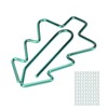 100Pcs Paper Clips Cute Unique Tree Shape Electroplating Process Lightweight