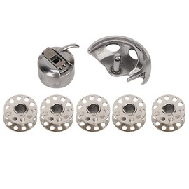 Bobbin Case, Bobbins Bobbin Case Shuttle Hook Set Household Sewing Machine Parts for Old Style Household Sewing Machine