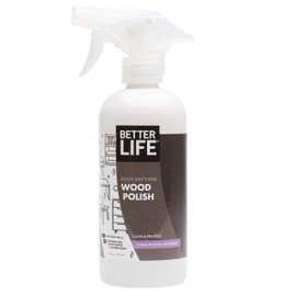 Better Life Natural Wood Polish, Cinnamon and Lavender, 16 Ounce, 24195