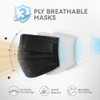 Disposable Face Masks, 3-Ply Breathable Dust Protection for Daily Use,