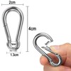 JOLIRSBOX Carabiner Stainless Steel Spring Hook Carabiner Set 1.6 inches