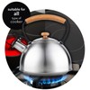 Florina Induction Kettle, Whistling Kettle, Stainless Steel, Silver, 2.3 L,